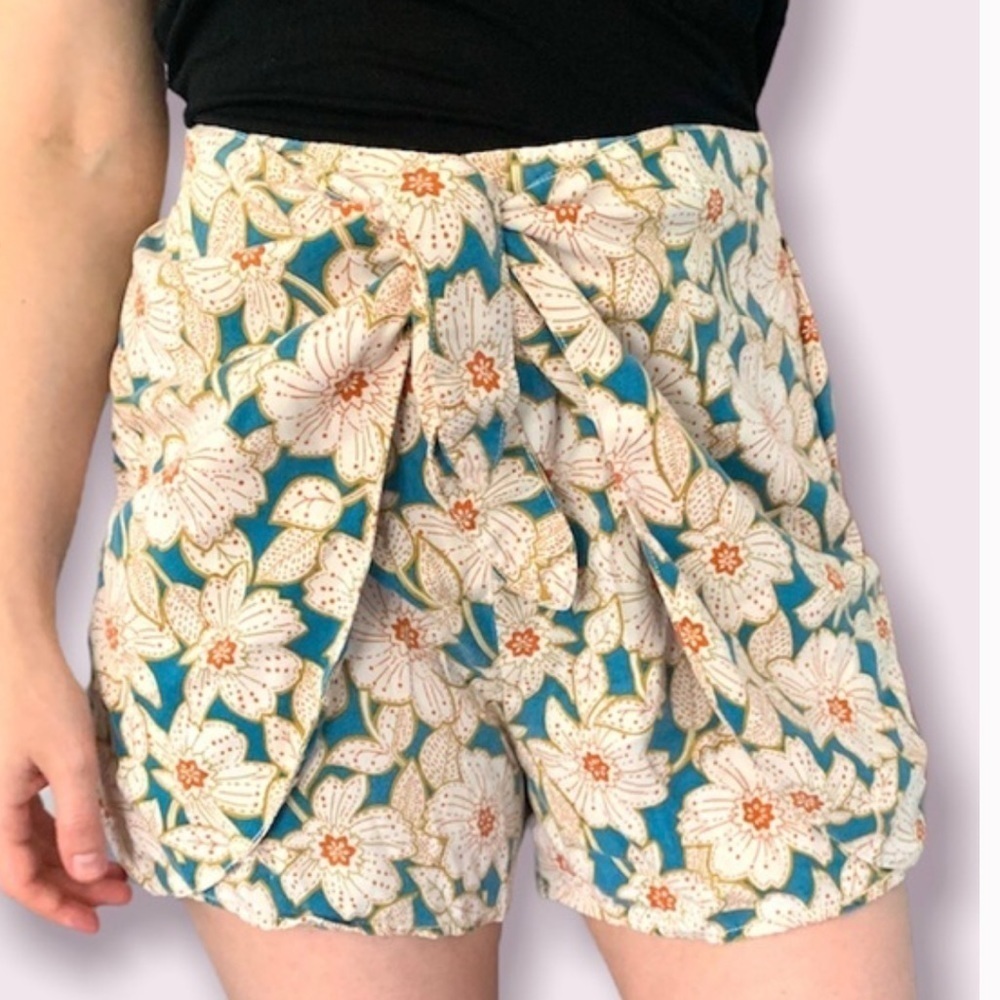Anthropologie georgine skirted shorts sz XS #F